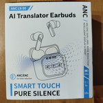 Bluetooth earbuds with screen like new