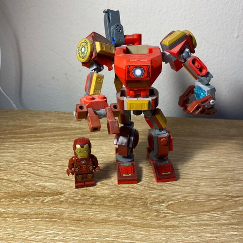 Iron Man Lego robot like new