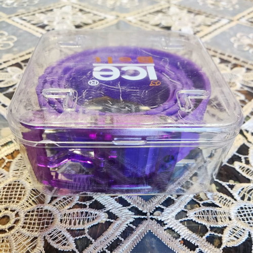 Ice Belt silicone belt new, purple, 120 cm