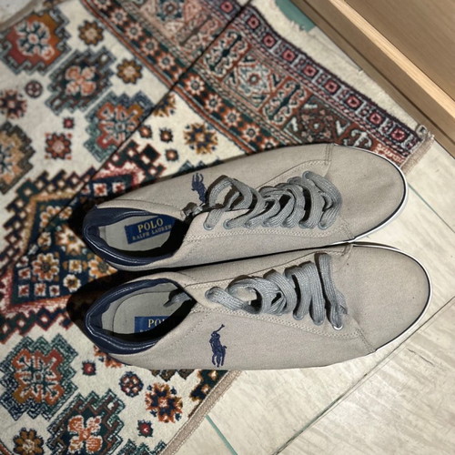 Polo sneakers men's used, gray, size 46 in very good condition