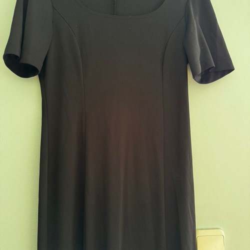 Midi dress, black, elastic, size M
