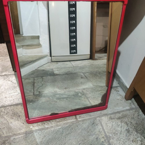 Vintage bathroom mirror used with small defect