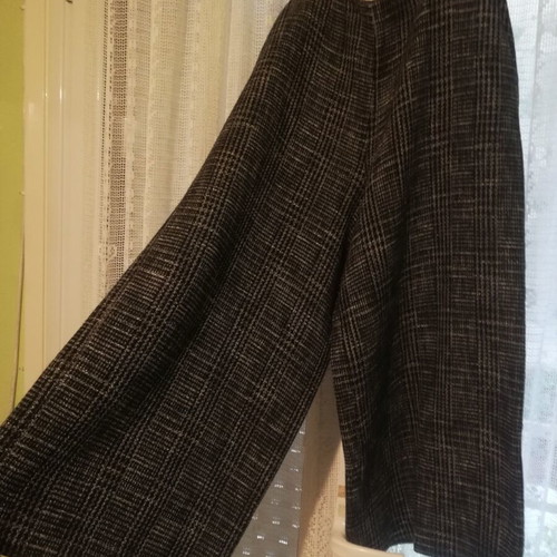 Massimo Dutti wool blend palazzo pants size 42, like new