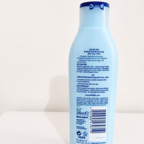 Nivea Sun After Sun Moisture 200ml like new, full