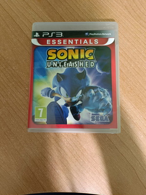 Sonic Unleashed PS3 Essentials game like new