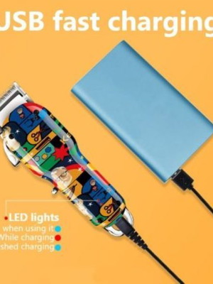 Επαναφορτιζόμενη κουρευτική Kemei KM-ΜΑΧ2092 πολυχρωμη καινούργιο