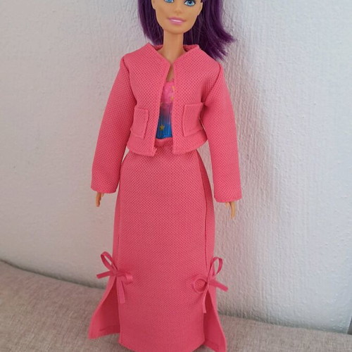 Barbie doll with handmade clothes new