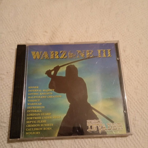 Warzone 3 CD used, metal invader