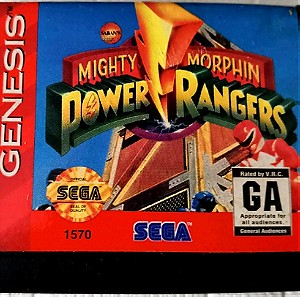 Sega Genesis Power Rangers (JAPAN)