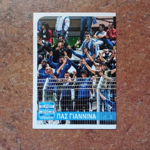Panini Superleague 2014-2015 αυτοκόλλητο Νο50 μεταχειρισμένο, ΠΑΣ Γιαννινα