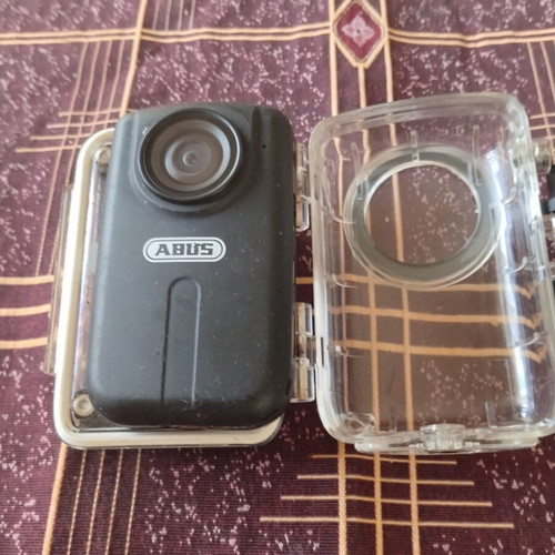 Mini Action Camera ABUS TVVR11000 Full HD used with Waterproof Case