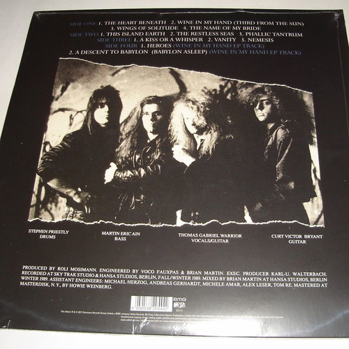 Celtic Frost Vanity / Nemesis διπλό βινύλιο καινούργιο metal