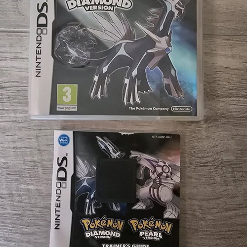 Pokemon Diamond Nintendo DS used, complete Greek version