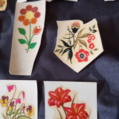 Vintage decals pack of 15 used