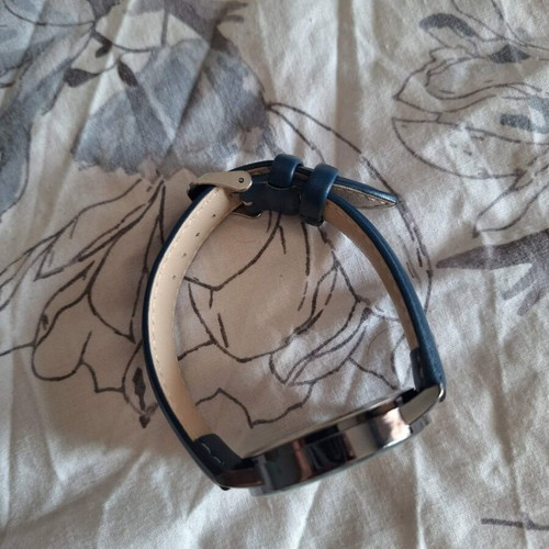 Men's wristwatch, blue strap