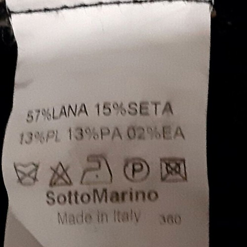 Capri wool bermuda shorts used, Italian, size Large, Sotto Marino