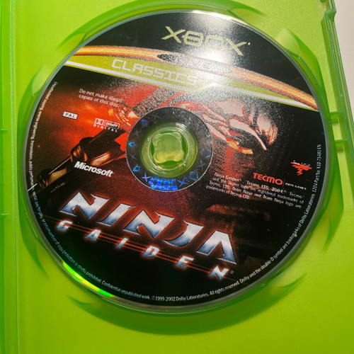 Ninja Gaiden Xbox game