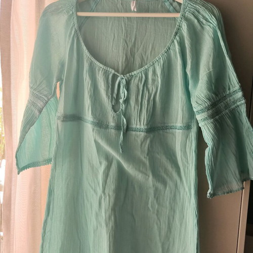 Marks & Spencer beach dress like new, turquoise, one size