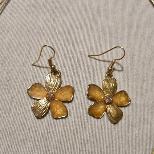 Necklace and earrings set like new