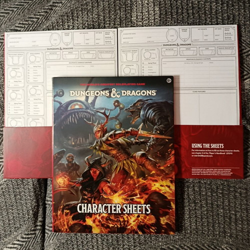 Dungeons & Dragons 5th Edition 2024 Complete Core Books and Accessories Set