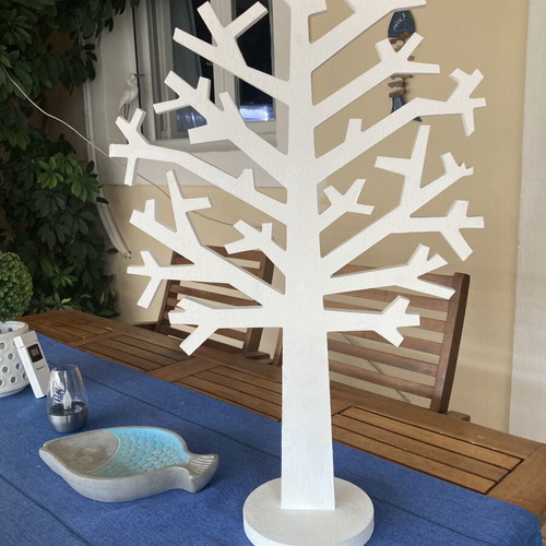 Wooden decorative tree used, 60x45cm