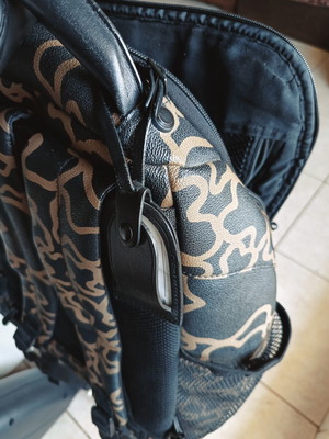 Tous backpack large 44x47cm like new, black and brown