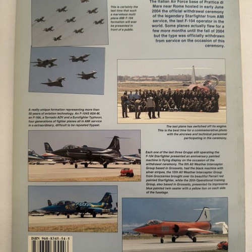 F-104 Starfighter book like new, Periskopio editions 2005