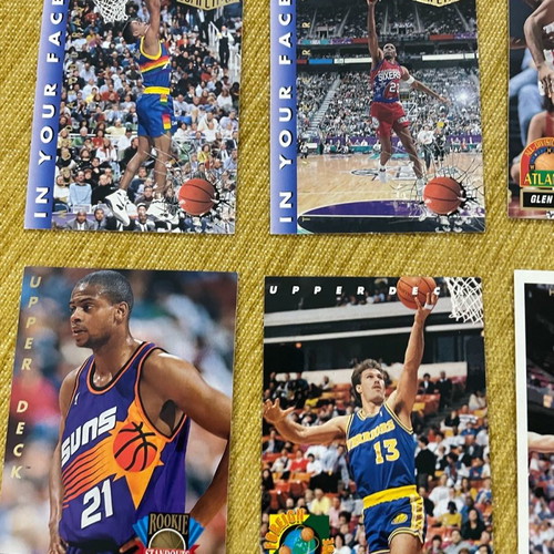 NBA Upper Deck 1992 cards used