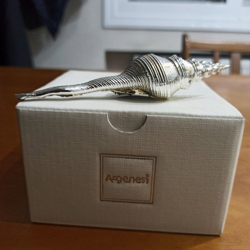 Decorative Shell Argenesi Italian Design new, 13 cm