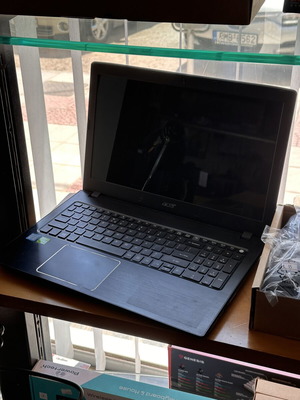 Acer laptop with i3 6006U, 8GB RAM, GTX 940MX 2GB, no battery