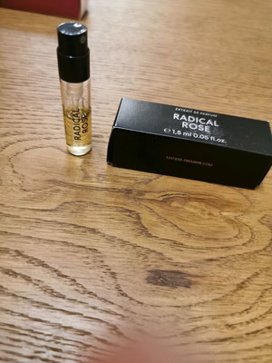 Radical Rose Matiere Premiere Extrait de Parfum tester 1.5 ml like new