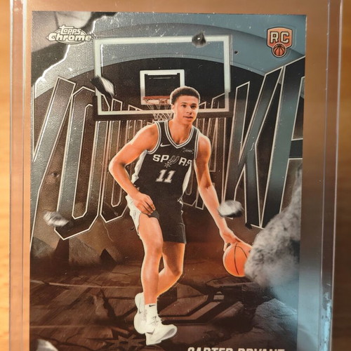 Topps Chrome Youthquake Carter Bryant #YQ-15 RC 2025-26 like new