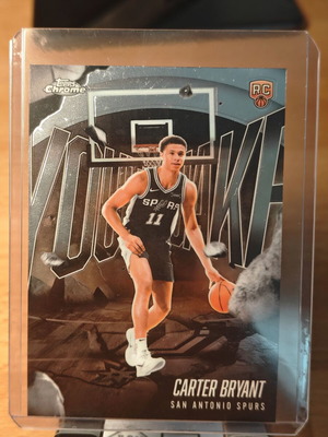 Topps Chrome Youthquake Carter Bryant #YQ-15 RC 2025-26 σαν καινούργιο