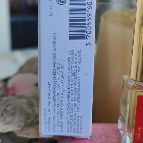 Maison Francis Kurkdjian Baccarat Rouge 540 Eau de Parfum 5 ml tester