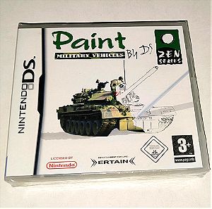 Nintendo DS - Paint Military Vehicles (Σφραγισμένο)