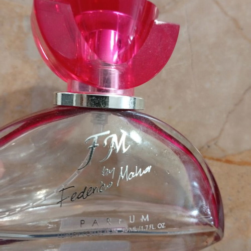 Perfume bottle used, FM by Federico Mahor