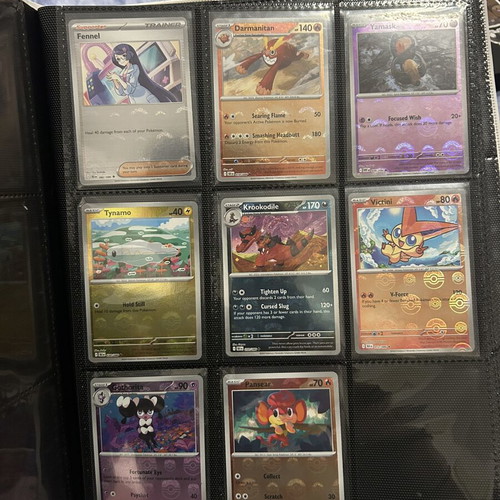 Black Bolt and White Flare Pokeballs and Masterballs Pokemon cards