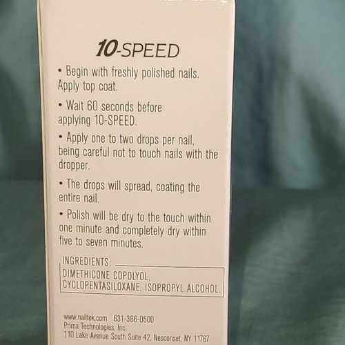 Nail Tek 10-Speed Polish Drying Drops 15ml new