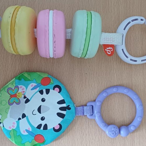 Fisher-Price baby hanging toys with rattle and teething ring