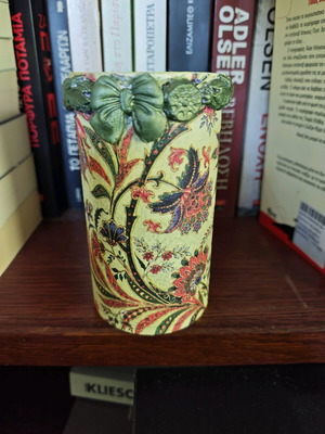 DIY Ethnic Pencil Holder-Jar like new