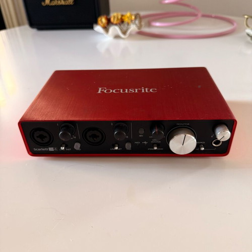 Focusrite Scarlett 2i4 2nd Generation audio interface used