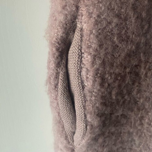 Bershka Long Soft Cardigan Like New Nude Dusty Pink