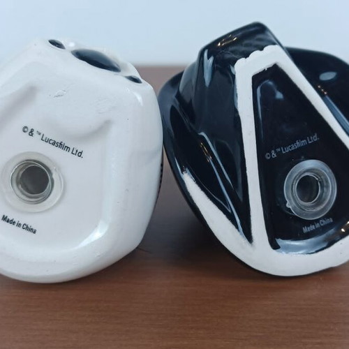 Star Wars Salt and Pepper Shakers used Darth Vader and Stormtrooper