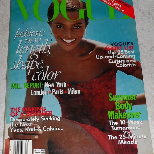 Vogue magazine 1997 like new, English language