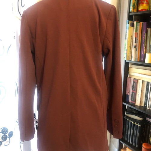 Sinsay oversized jacket in dusty purple like new
