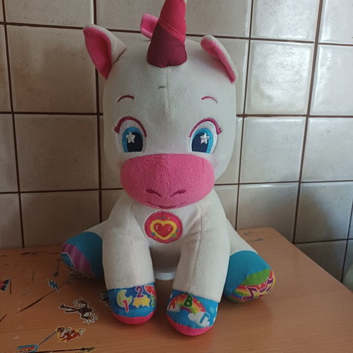 Unicorn plush toy AS company's like new