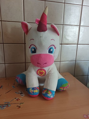 Unicorn plush toy AS company's like new