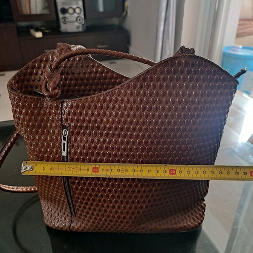 Backpack bag used, brown