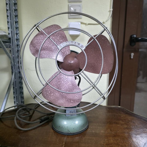 Vintage Coldair BHK fan used, fully functional from the 1950s