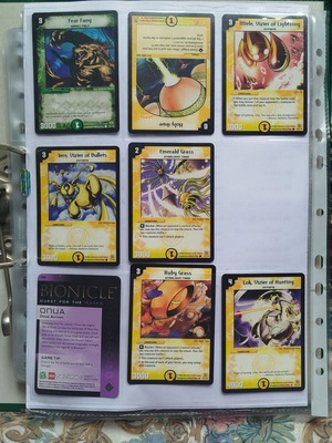 Συλλογή μεταχειρισμένων καρτών Pokémon, Duel Masters, BIONICLE, Gormiti